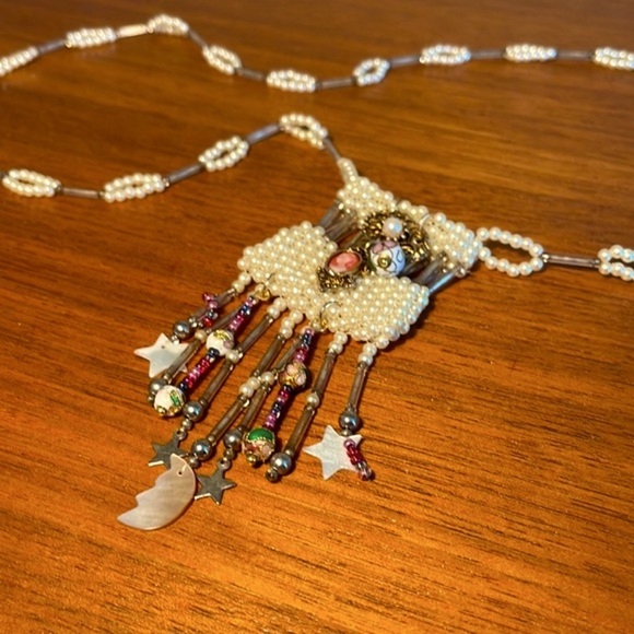 Cloisonné charm necklace #10 - Picture 3 of 6